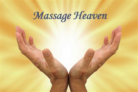 Heaven massage - Specialties: All of our massage therapists have been fully vaccinated for COVID-19! We're excited to welcome you back! Heaven Massage & Wellness is taking every precaution to safely resume providing you service and relief during these difficult times as we take steps towards re-opening our doors. As we move to re-open, we want to assure you that your safety and health are our …